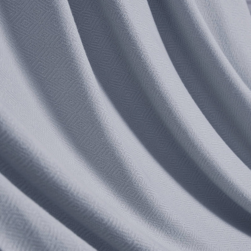 Couvertures et jetés en bambou de qualité supérieure, bleu pâle, style moderne, idéaux pour la maison