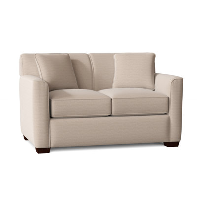 Keaton 60" Square Arm Loveseat with Reversible Cushions