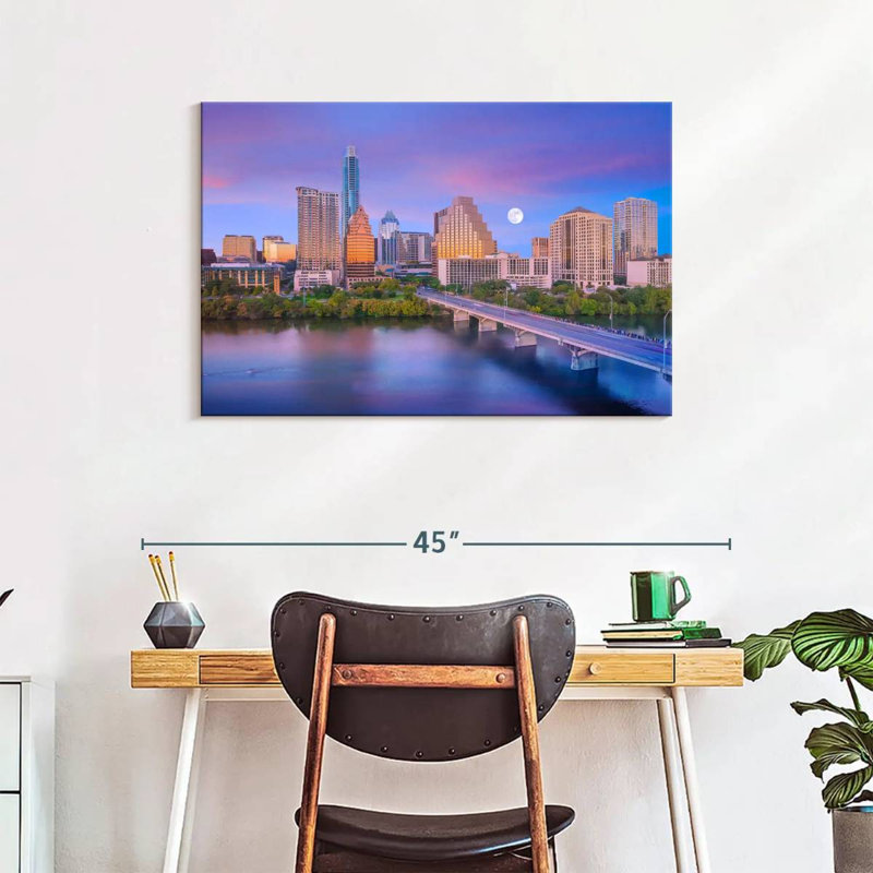 Sireci Austin, 24" H x 36" W