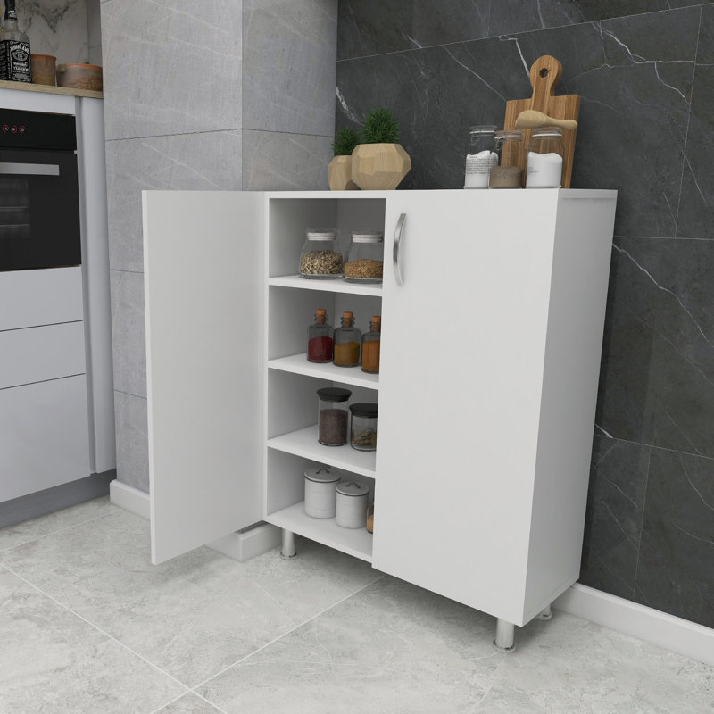 40 " H Kitchen Pantry, White