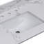 Myhomekeepers 14'' White Ceramic Rectangular Bathroom Sink