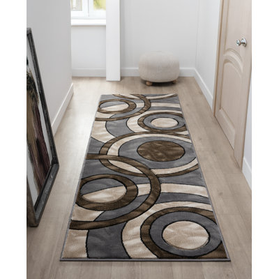 Heriberto Collection Abstract Geometric Area Rug