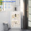 Ensemble de meuble-lavabo de coin 26 po pour meuble-lavabo autoportant avec lavabo en résine blanche-118661247