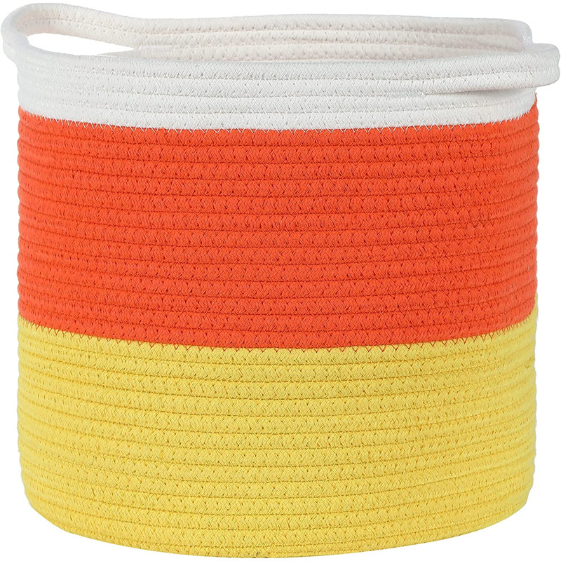 Panier en osier de maïs Highland Dunes, H 12 po x l 12 po x P 12 po