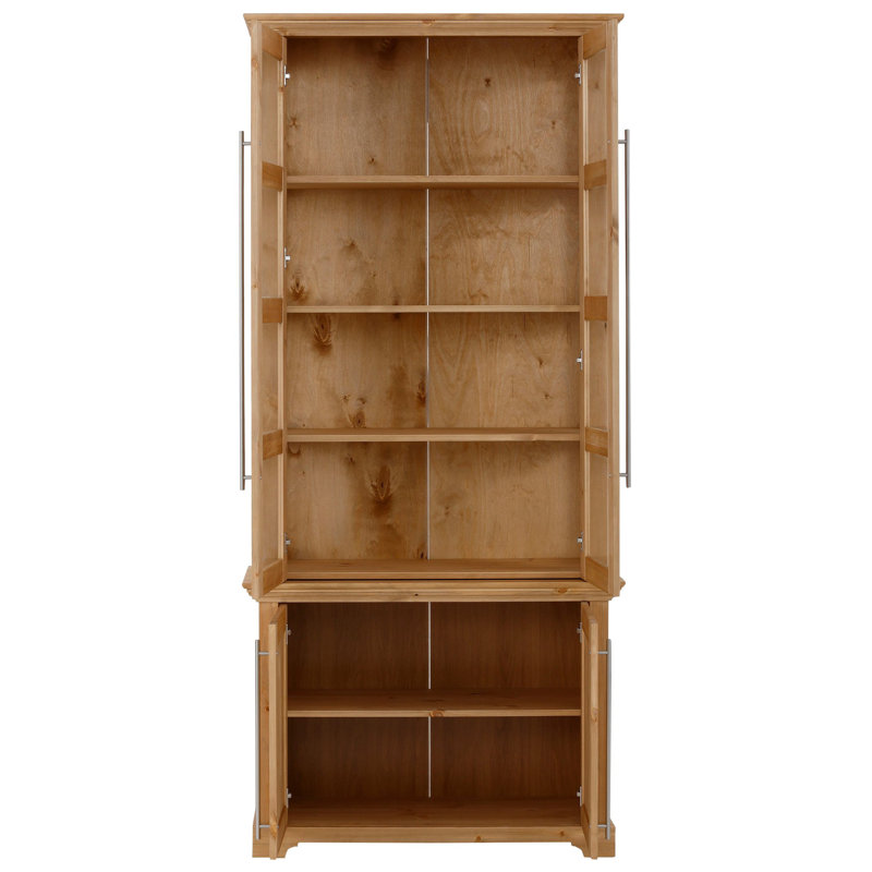 Welford Display Cabinet, Brown