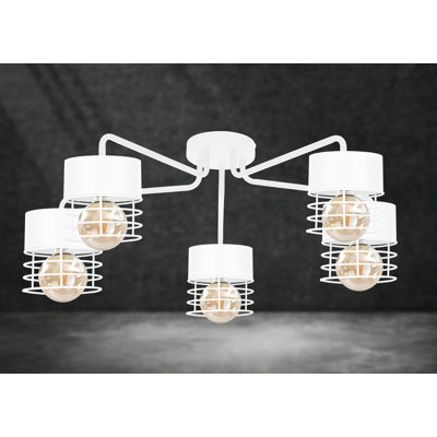 Burak Semi Flush Mount