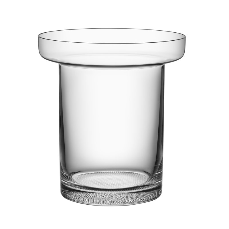 Vase de table Limelight, H 9 po x l 2,13 po x P 2,13 po, Transparent