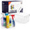 Bacs de rangement en plastique transparent Clearespace - organisateurs de garde-manger et contenants de rangement, organisateur d'armoire - organisation à domicile indispensable pour la cuisine, la salle de lavage, le bureau, le placard, le garage et le 