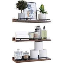 Stainless Steel Floating Shelf Latitude Run Size: 60