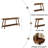 2-Tier Entryway Table,Sofa Table,Space-Saving Console Table-933202764