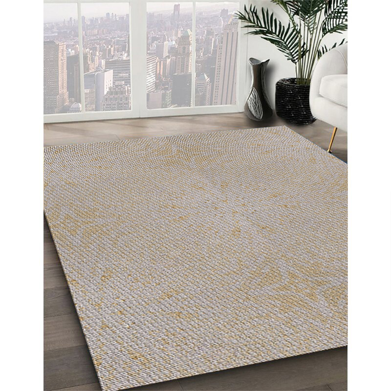 Tapis gris Power Loom, Rectangle 8 pi x 12 pi