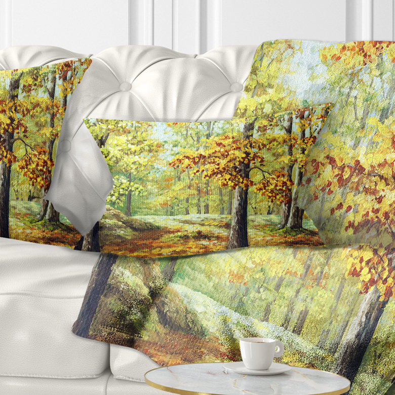 Coussin Landscape, Rectangulaire, 12 po x 20 po