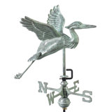 Heron 26'' H Metal Animals Weathervane