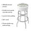 Tabouret pivotant non fini 31 po