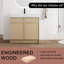 36" Single Bathroom Vanity with Resin Top