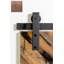 Ensemble de quincaillerie pour porte de grange standard plate-711187912-767103749