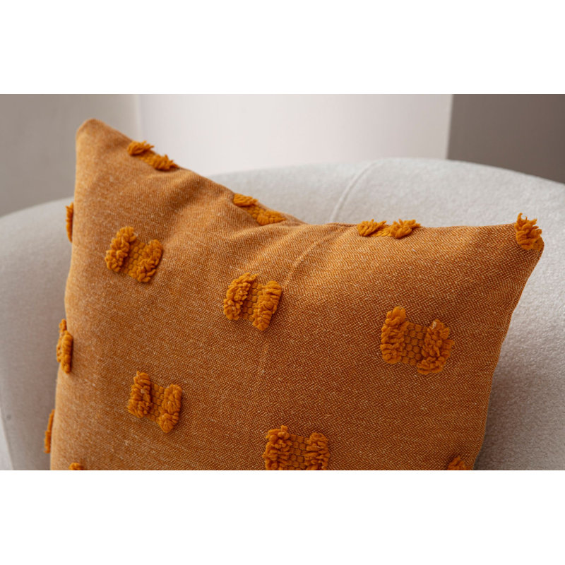 Housse de coussin orange vif, 17,0 po x 17,0 po | 100% polyester, durable et lavable à la machine | Tissu doux avec une densité de 100 g / m² | Parfait pour la décoration intérieure, le canapé, le canapé et la décoration de chambre - élégant et facile à nettoyer