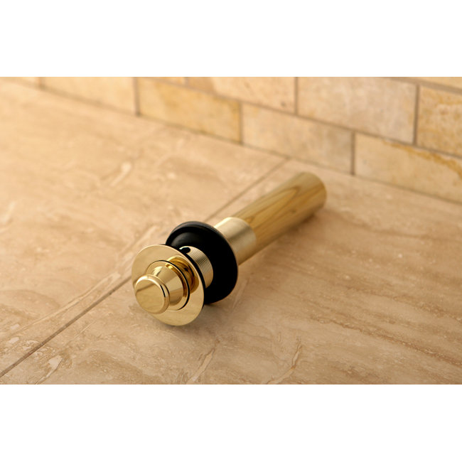 Fauceture Pop-Up Bathroom Sink Drain With Overflow