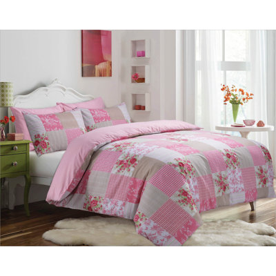 Embarcadero Cotton Blend Percale Plaid Duvet Cover