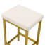 Ensemble de console et tabouret de 35,62 po Micajah, ensemble de table et chaises de cuisine, ensemble de salon