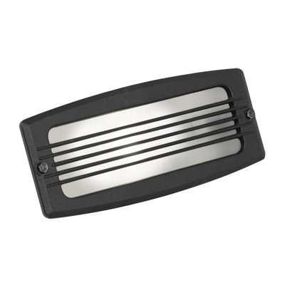 Fonville Black Outdoor Bulkhead Light