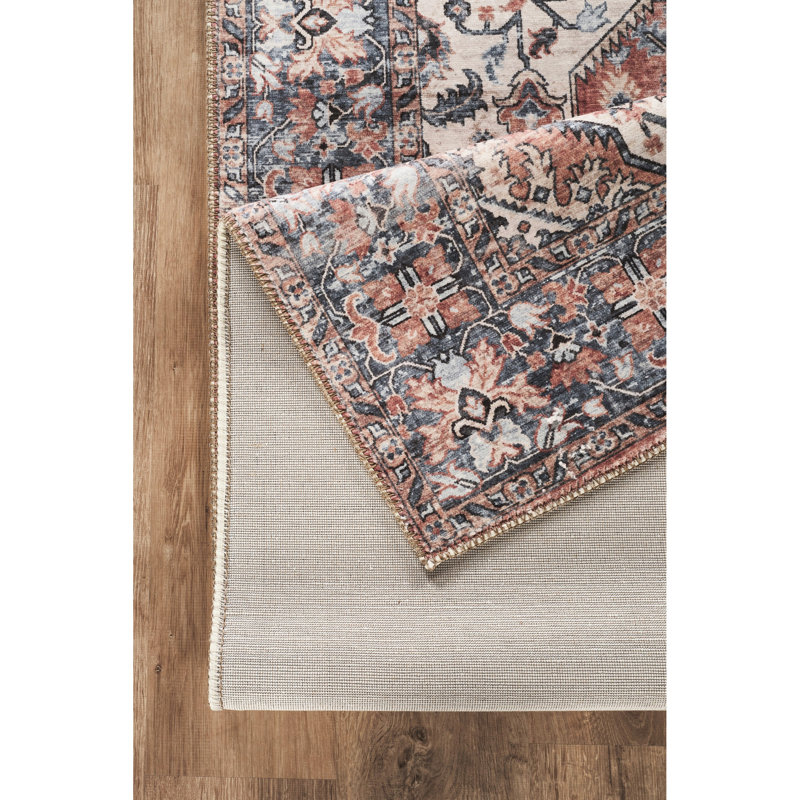 Pavillon de jardin multicolore 9 pi 10 po Tapis X 2 7, pour espaces de vie, 100%, envers en jute, teinture indémodable et pour animaux de compagnie