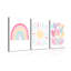 3 Piece Wrapped Canvas Wall Art