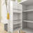 57.5" W Mordern Sideboard With Racks,Adjustable Shelves And Hooks-1984124400