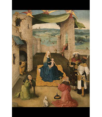 Adoration du magi-imprimé