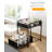 Under Sink Organizer Pull Out Storage Shelf For Kitchen Bathroom Cabinet Space Saving