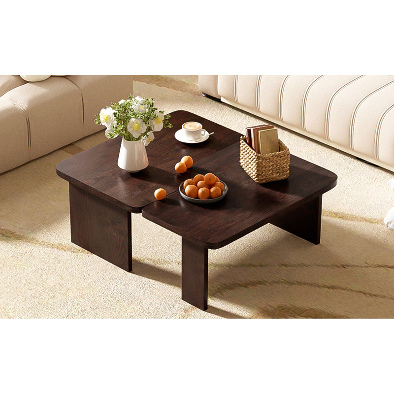 Ensemble de tables basses U-Can, Espresso