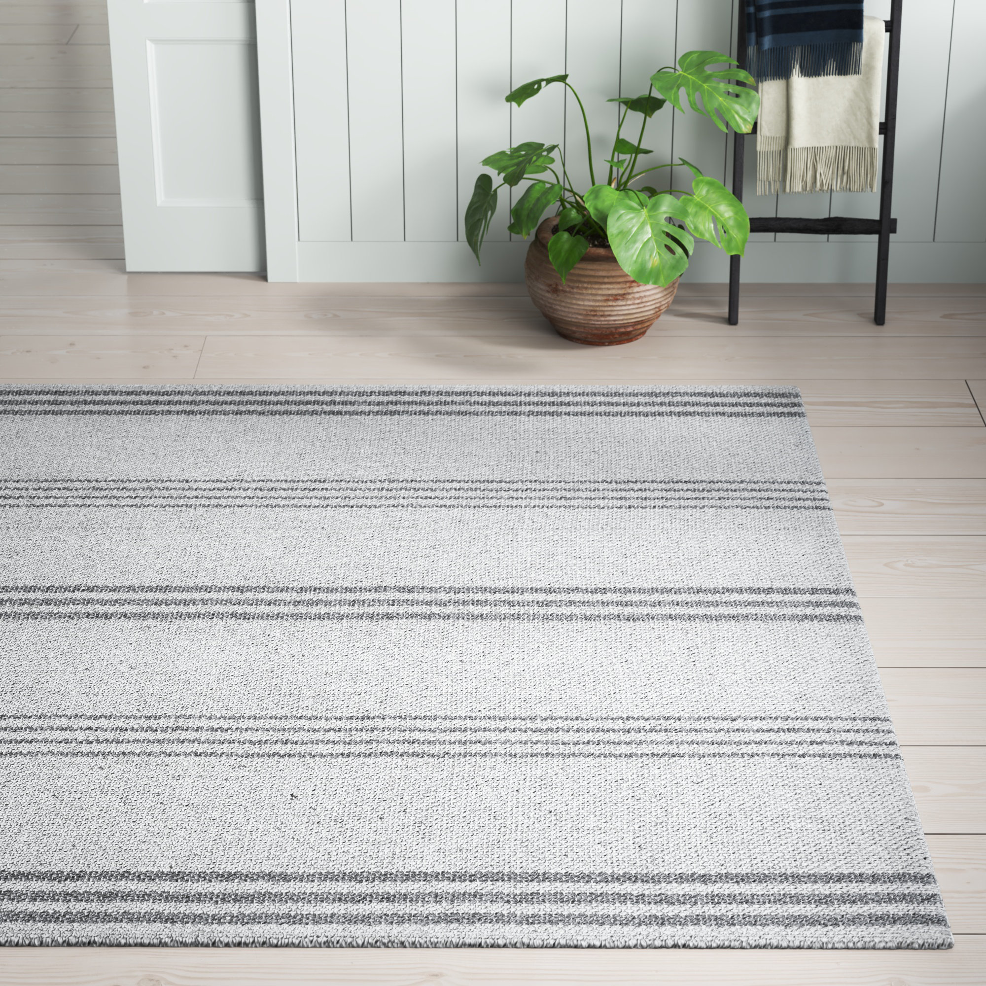Mathers Handmade Viscose Rug, Rectangle 8'10" x 12'