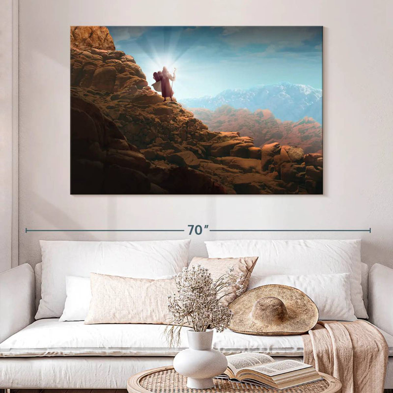 Adella Moses And The Commandments, 34" H x 51" W