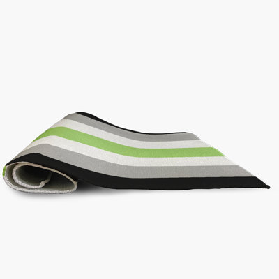 Samoni Chenille Striped Indoor Rug