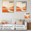 «Brown Minimalisme Canyon Calm II», reproduction sur toile-97038695-97038696