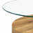 Grain Double Layer Coffee Table-1979845157