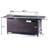 Gulran Rectangle Aluminum Propane Fire Pit Table Insert-1075391757
