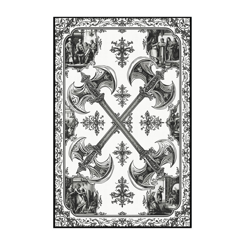 Tapis beige doux et moelleux doux à double tête Dunklin, 5 x 7