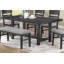 with Solid Wood Base Dining Table