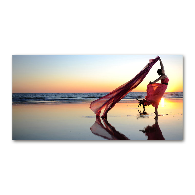 Dancing Woman - Wrapped Canvas Print