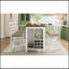 Ensemble de salle à manger 5 pièces à hauteur de comptoir en bois d'hévéa multifonctionnel avec chaises rembourrées et compartiment à vin intégré à 9 bars, porte-verres à vin pour la salle à manger-507382683