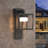 Outdoor Wall Sconce Exterior IP44 Waterproof LED Wall Light Classic Wall Lamp Lantern Square Mount-1812021508