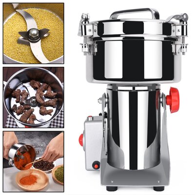 Topteng Swing Type 700G Electric Herb Grain Grinder -  H023-A004-CHR~003WF