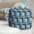 Bleu Honolulu / noir / argent