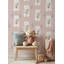 Murale rose moderne Modern Bears
