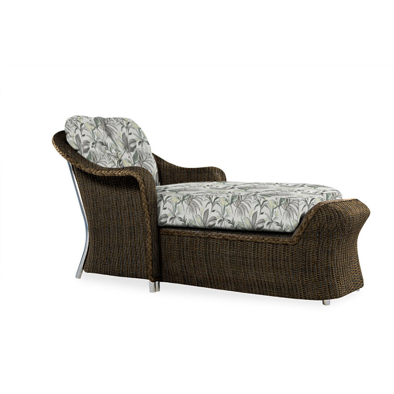 Reflections Outdoor Chaise Lounge, Calidora Mist, Mink