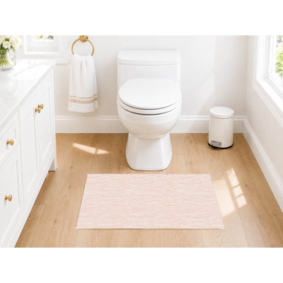 Tapis de toilette rectangulaire épais et mince, absorbant et antidérapant