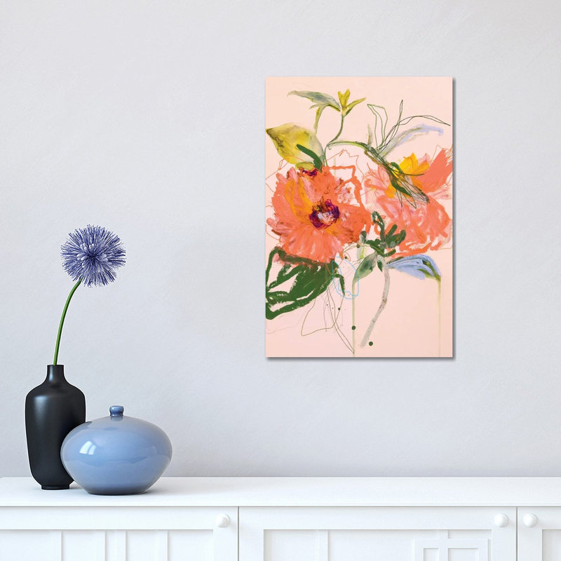 Rosa Chinesis Lutea by Leigh Viner - Gallery-Wrapped Canvas Giclée on Canvas, 66.04 cm H x 45.72 cm W x 3.175 cm D
