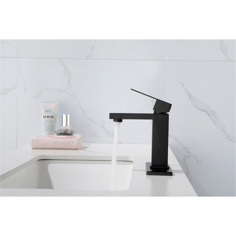 Robinet de salle de bain, robinet de meuble-lavabo à poignée simple