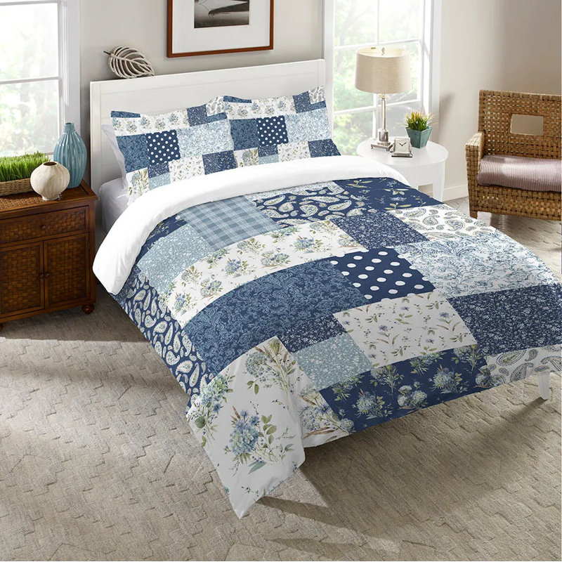 Bohemian Blue Comforter, Twin Comforter